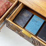 Комод с выдвижными ящиками и фактурным фасадом Termite варинант исполнения - 6 | Loft Concept в Саратове