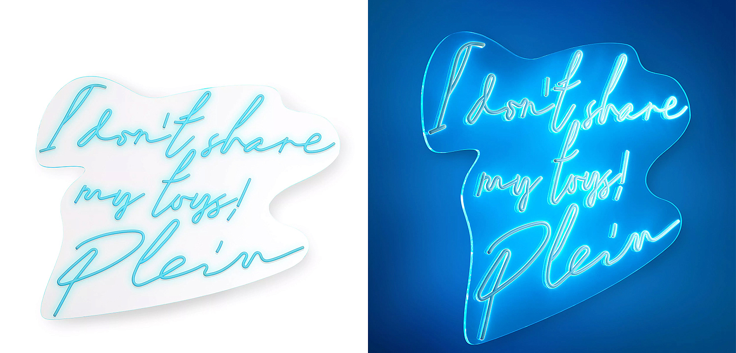 Неоновая настенная лампа Philipp Plein Neon I Don Неоновая настенная лампа Philipp Plein Neon I Don