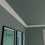 Гладкий карниз KT-63 варинант исполнения - 2 | Loft Concept в Саратове