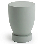 Приставной столик из массива манго Tom-tom Grey варинант исполнения - 1 | Loft Concept в Саратове