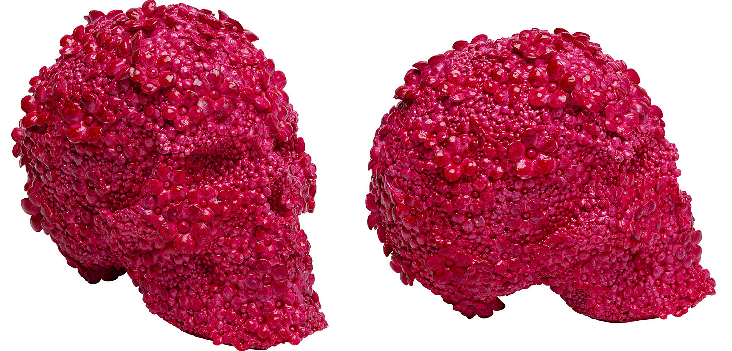 Копилка Pink Skull made of Flowers Копилка Pink Skull made of Flowers - Loft-Concept в Саратове