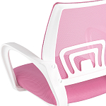 Офисное кресло с основанием из белого пластика Desk chairs Pink варинант исполнения - 7 | Loft Concept в Саратове