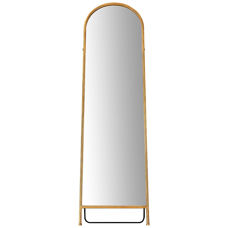Напольное зеркало Arch Brass Mirror Латунь Напольное зеркало Arch Brass Mirror Латунь в Саратове | Loft Concept