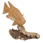 Статуэтка из дерева рыба Animals of the World варинант исполнения - 4 | Loft Concept в Саратове