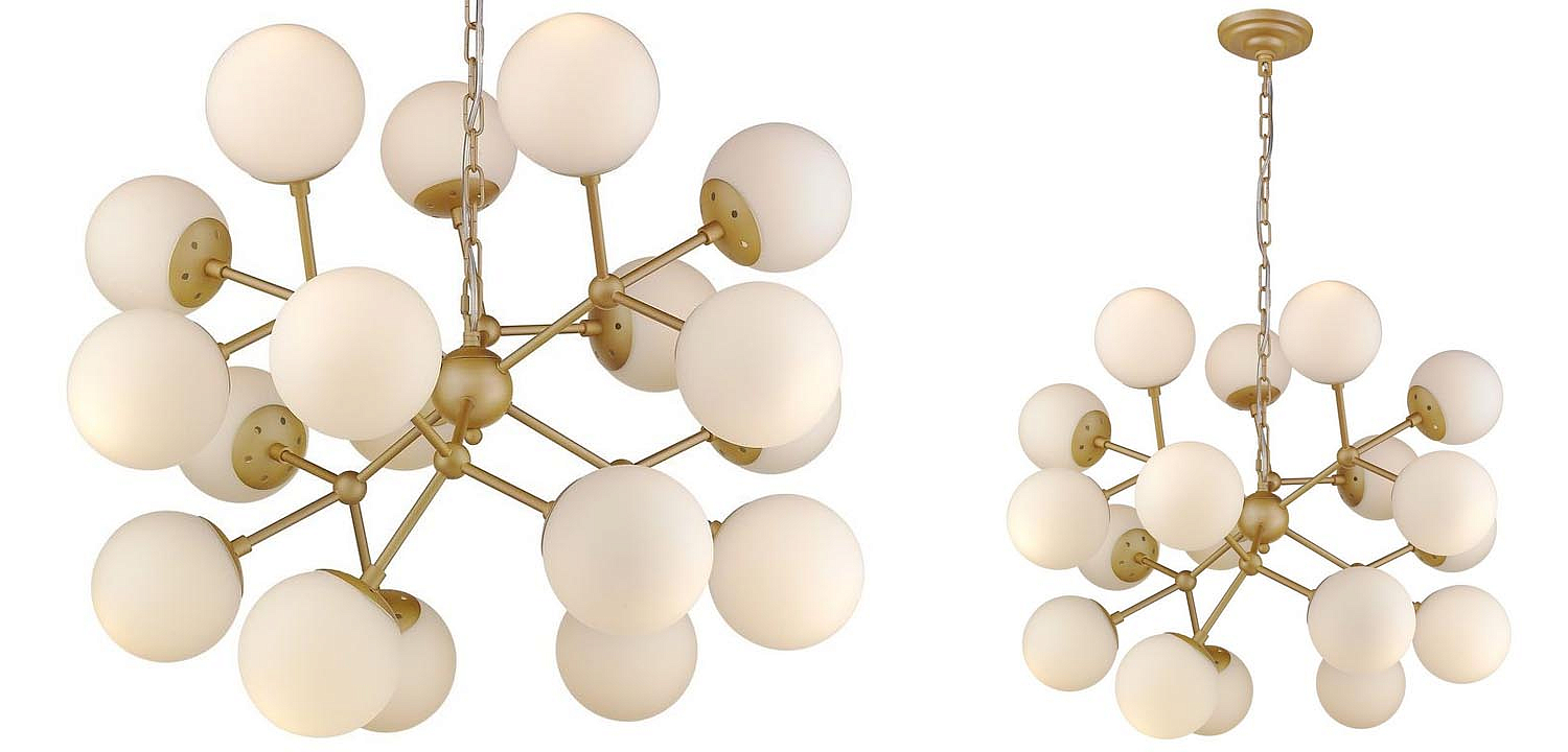 Люстра Berries Chandelier white matt 75 Люстра Berries Chandelier white matt 75 - Loft-Concept в Саратове