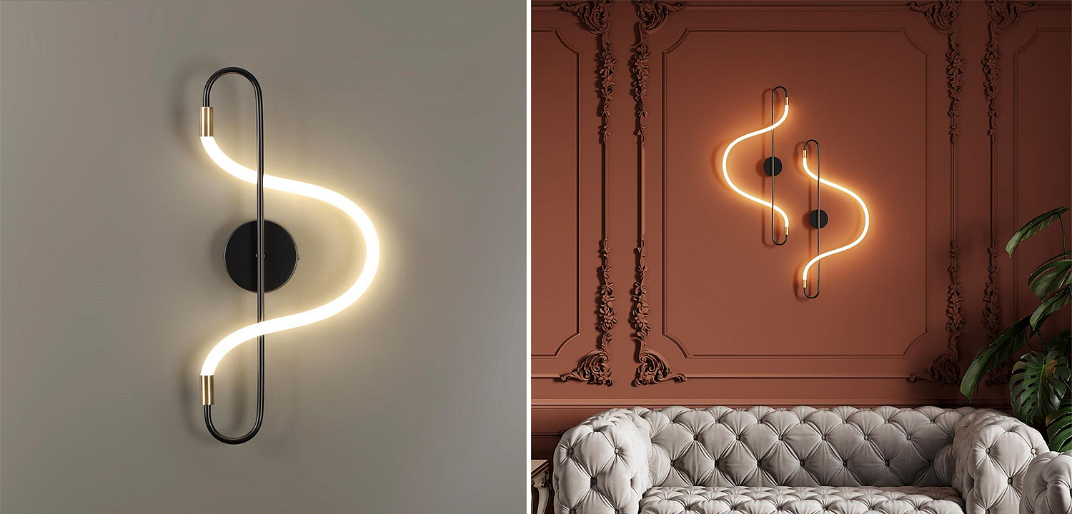 Бра GLORIFY WALL Black Wall lamp 50 Бра GLORIFY WALL Black Wall lamp 50 - Loft-Concept в Саратове